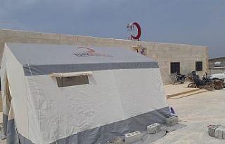 İdlib halkı, Türk Kızılayı tarafından kurulan...