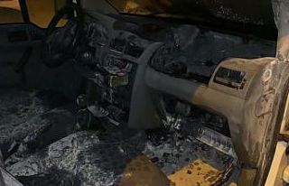 İftara yetişmeye çalışan sürücünün aracı...