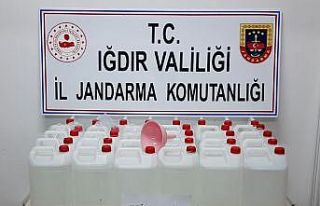 Iğdır’da sahte alkol operasyonu