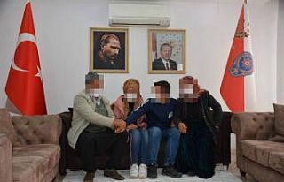 İkna edilen terörist ailesiyle buluştu
