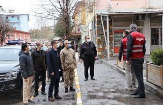 İliç’te Covid-19 denetimi