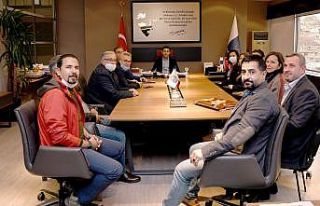 İmece-Der kurucuları Başkan Günel ile görüştü