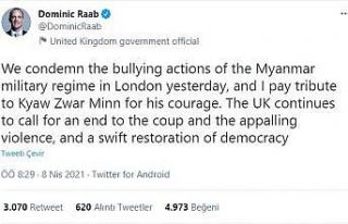 İngiltere Dışişleri Bakanlığı’ndan Myanmar’a...