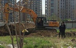 İnşaat kazısında lahit bulundu