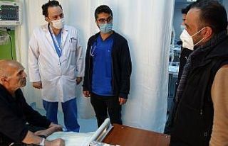 Iraklı hastanın kalp kapağı ameliyatsız değiştirildi