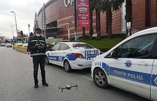 İstanbul’da drone destekli trafik denetimi