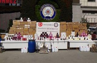 İstanbul’da sahte parfüm operasyonu: 21 bin şişe...