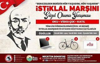 "İstiklal Marşı’nı En Güzel Okuma Yarışması"...