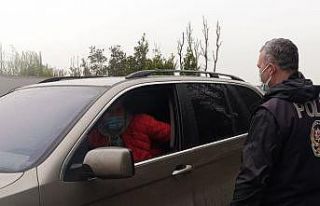 İzin belgesi olmayan geri gönderildi