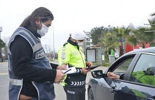 İzin belgesi olmayan sürücülere ceza yağdı