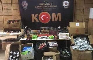 İzmir’de piyasa değeri 175 bin lira olan kaçak...