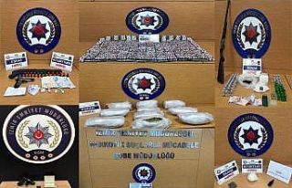 İzmir’de uyuşturucu operasyonları: 16 tutuklama