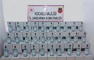 Jandarma operasyonunda 2 bin 500 litre etil alkol...