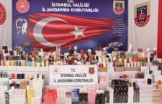 Jandarmadan sahte parfüm operasyonu:20 bin şişe...
