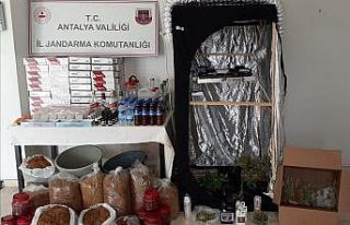 Kaçak alkol ve uyuşturucu madde üreterek satışını...