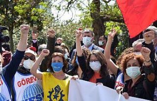 Kadıköy’de 1 Mayıs 1996’da ölen işçiler...