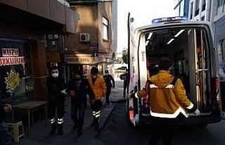 Kadına laf atan adam darp edildi