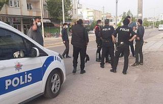 Kadına şiddeti engellemek isterken dayak yedi