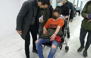 Kafasına bıçak saplanmıştı: Yeni görüntüler...