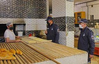 Kahramanmaraş’ta fırınlara pandemi denetimi