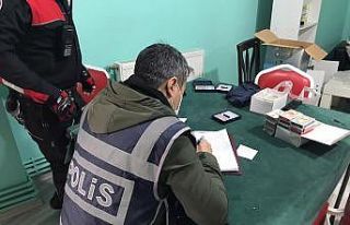 Kahramanmaraş’ta kumar oynayanlara baskın