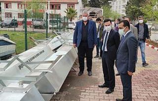 Kahta’da hayvan suluğu dağıtımı gerçekleştirildi