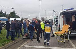 Kamyonet elektrikli bisiklete çarptı: 1 ölü