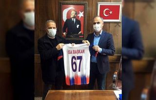 Kandilli Belediyespor yöneticileri, GMİS’i ziyaret...
