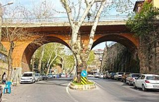 Kanlıdere yolu genişletiyor