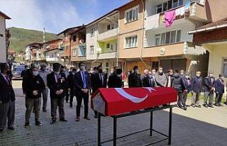 Kansere yenik düşen Kıbrıs Gazisi toprağa verildi