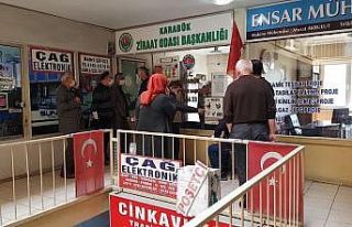 Kapanmadan muaf olmak isteyen soluğu Ziraat Odası’nda...