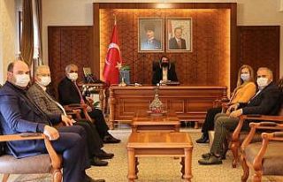 KAPTİD yönetimi Vali Becel’i ziyaret etti