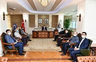 Karabük Barosu Vali Gürel’i ziyaret etti