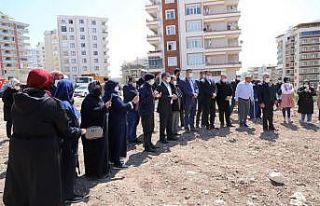 Karaköprü’de bir caminin daha temeli atıldı