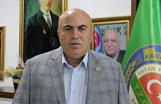 Karaman Ziraat Odası Başkanı Mehmet Bayram çiftçileri...