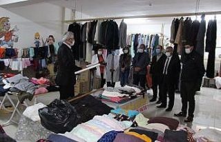 Karaman’da ‘Askıda kıyafet’ projesi