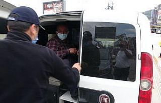 Karantinasının bitmesine 1 gün kala AVM’ye girerken...