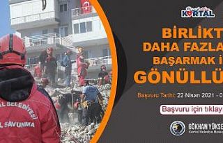 Kartal Belediyesi afet gönüllülerini oluşturuyor