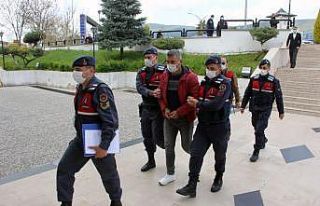 Katil zanlısı Adliyeye sevk edildi