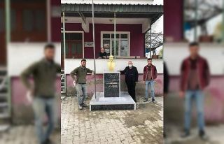 Kayaca mahallesi Atatürk büstüne kavuştu