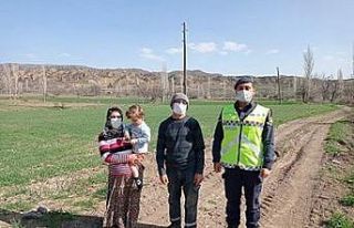 Kaybolan çocuğu jandarma buldu