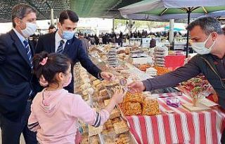 Kaymakam Alpay esnafı ve pazaryerini denetledi