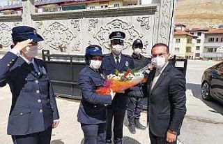 Kaymakam Tan’dan polis memurlarına teşekkür