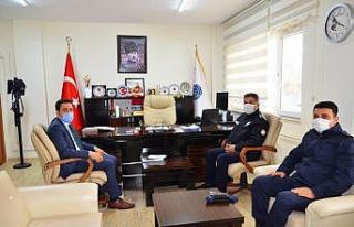 Kaymakam Tuncer’den İlçe Emniyet Müdürü Bartın’a...