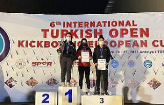 Kayserili Kickboksçular Antalya’dan 20 madalya...