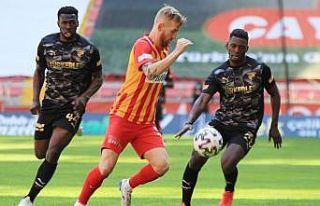 Kayserispor 3 maçtır kazanamıyor