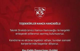 Kayserispor’dan Hamzaoğlu açıklaması