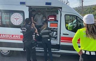 Kazada polis ekipleri ölümden döndü