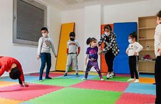 Keçiörenli minikler Çocuk Eğitim Merkezi’nde...