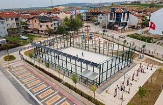 Kendi elektriğini üreten park hizmete girmek için...